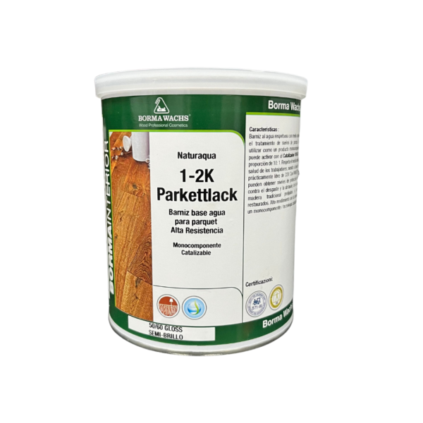 Protector para pisos de madera de parquet 1-2K Naturaqua Borma Wachs