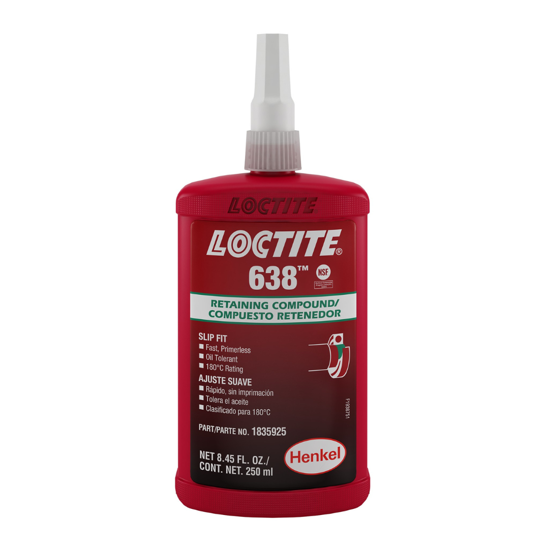 Adhesivo para uniones cilíndricos Loctite 638